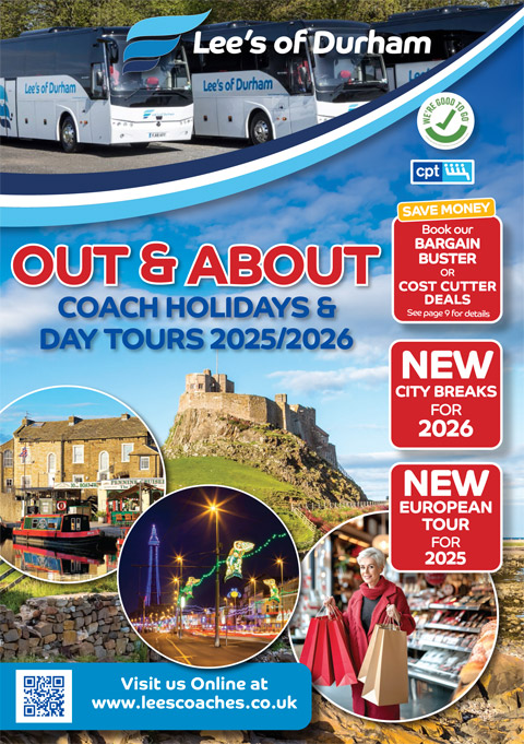 Lee's Coaches Excursion and Holiday Brochure 2025