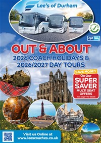 Lee's Coaches Excursion and Holiday Brochure 2026